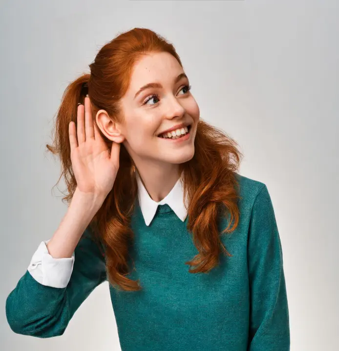 young-white-redhead-girl-with-hand-ear-listening-isolated-white-background-listening 1